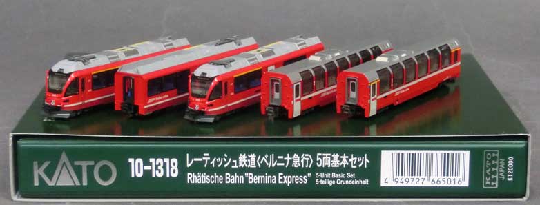 爆買い低価 ヤフオク! KATO Nゲージ レーティッシュ鉄道 ベルニナ急行 ...