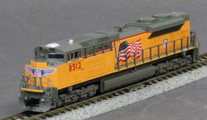 Kato USA Model Train Products N EMD #8512 SD70ACe Union Pacific Train 